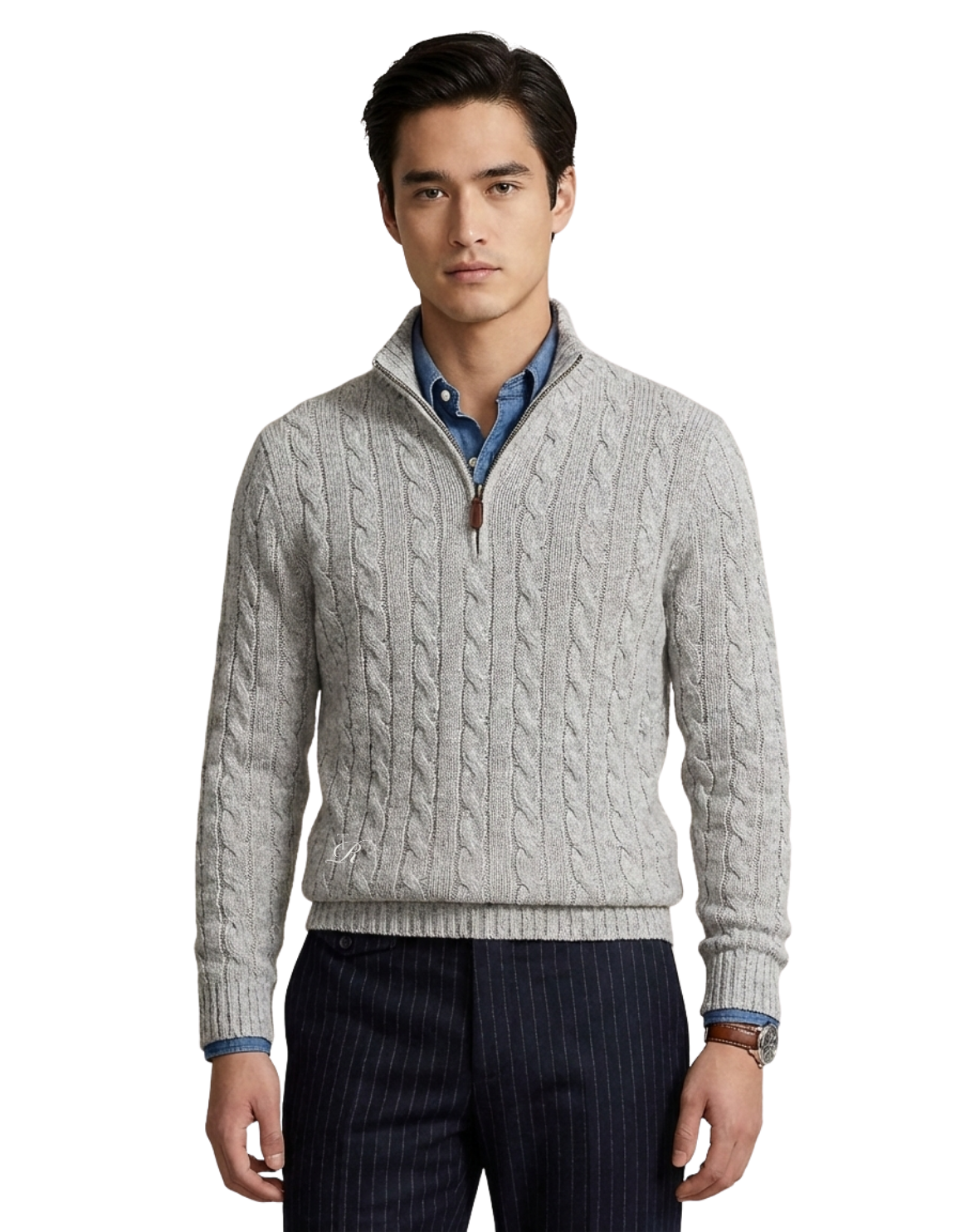 The Cable Quarter Zip